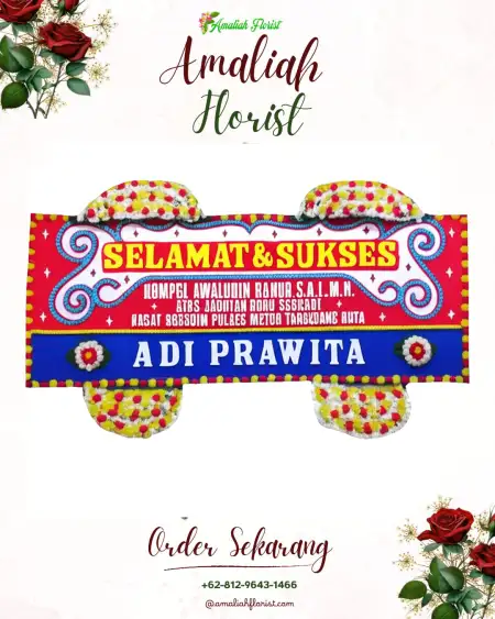 Papan Bunga Ucapan Selamat Mertapada Wetan